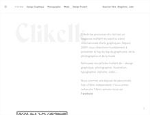 Tablet Screenshot of clikclk.fr